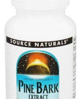 Pine Bark Extract, 60 Tablets - Source Naturals Supply