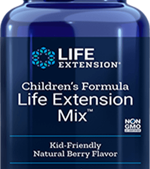 Children s Formula Life Extension Mix, Natural Berry Flavour, 120 Chewable Tablets - Life Extension Sale