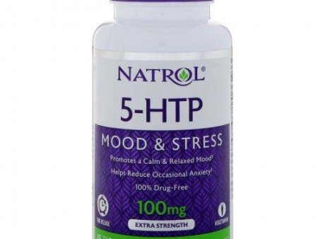 5-HTP TR, Time Release, 100 mg, 45 Tablets - Natrol Sale