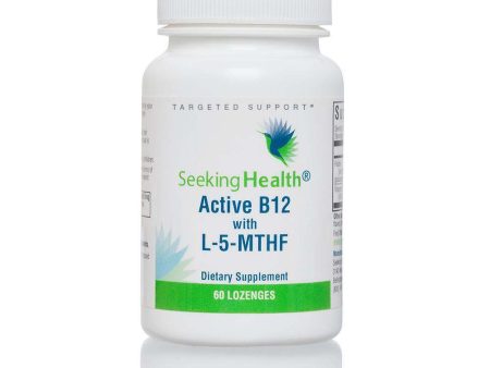 Active B12 B-12 Lozenge With L-5-MTHF - 60 Lozenges - Seeking Health Cheap