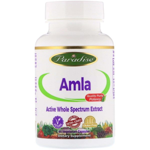 Amla, 60 Vegetarian Capsules - Paradise Herbs Online