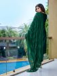 Malishka Women s Silk Blend Solid Straight Kurta Pant With Dupatta - Green Online