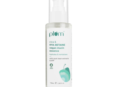 Plum Cica & Hya-Betaine Vegan Mucin Essence Online Hot Sale