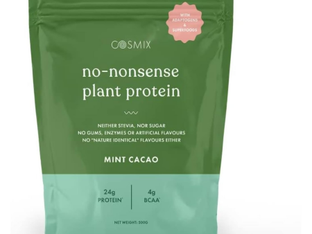 Cosmix No Nonsense Plant Protein - Mint Chocolat Cacao For Cheap