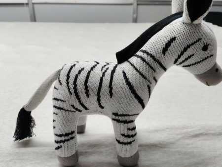 Nesta Toys Zebra Plush Toy For Kids – Snuggly Knitted Cotton Soft Toy Cheap