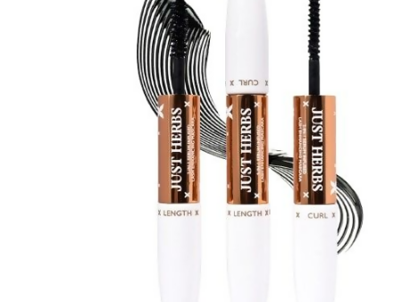 Just Herbs 2-in-1 Serum Infused Lash Enhancing Mascara Cheap