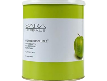 Sara Soul of Beauty Green Apple Liposoluble Hair Removal Wax Hot on Sale