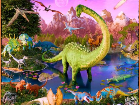 Nesta Toys Prehistoric Park Jigsaw Puzzle For Kids (64 Pcs) Cheap