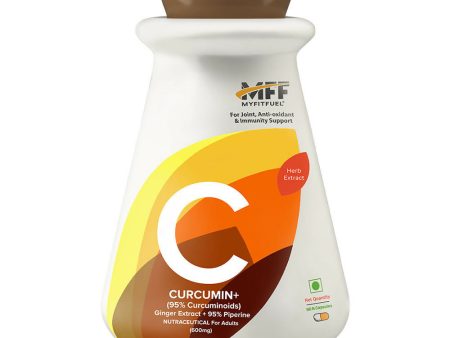 MyFitFuel Curcumin + Ginger Extract + Piperine Capsules Online