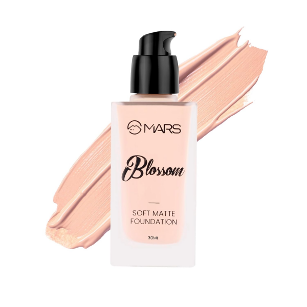 MARS Cosmetics Blossom Soft Matte Full Coverage Foundation - 01 Porcelain Online