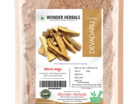 Wonder Herbals Devadaru (Deodar cedar) Powder Discount