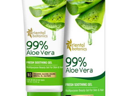 Oriental Botanics 99% Aloe Vera Fresh Soothing Gel For Skin & Hair Online