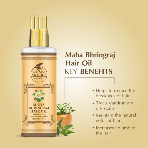 Skiura Nature Maha Bhringraj Hair Oil Fashion