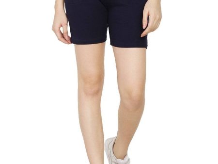 Asmaani Navy Blue Color Short Pant with Two Side Pockets Fashion