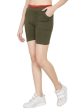 Asmaani Olive Green Color Short Pant with Two Side Pockets Online now