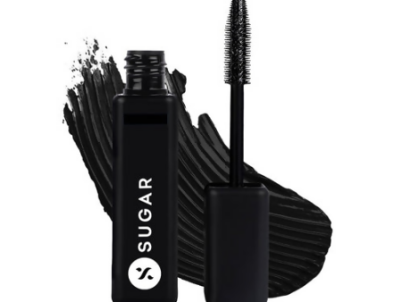 Sugar Cosmetics Bold Unfold Waterproof Mascara - 01 Black Diamond Hot on Sale