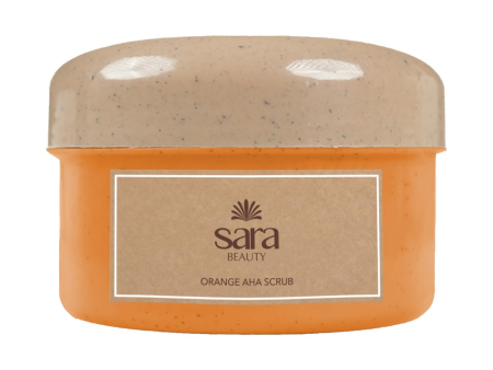 Sara Soul of Beauty Orange AHA Scrub Enriched with Vitamin C Fashion