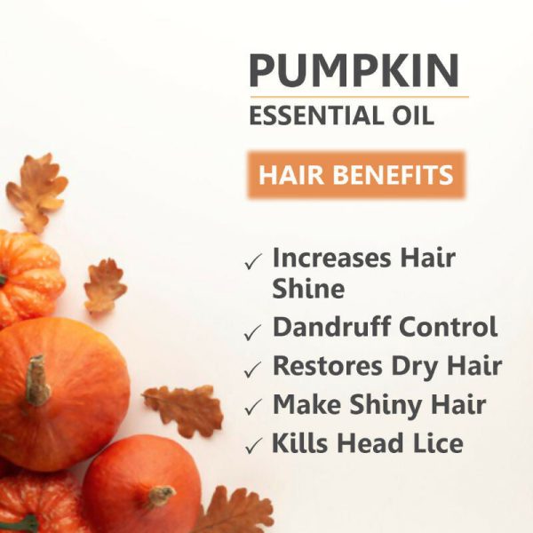 Skiura Nature 100% Natural Pumpkin Essential Oil Online Sale