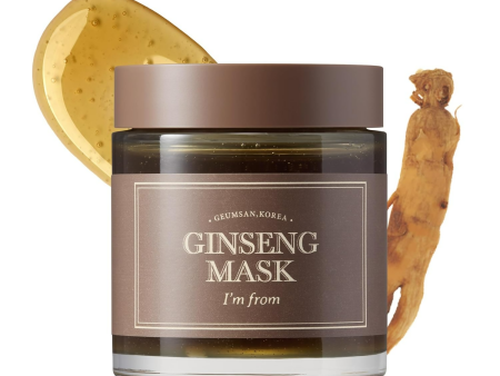 I m From Ginseng Mask Detox Elasticity Anti Aging For Cheap