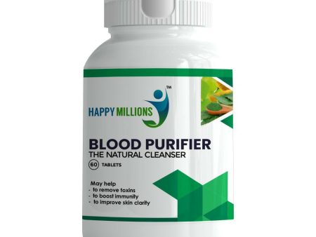 HappyMillions Blood Purifier Tablets | Ayurvedic Detox for Clear Skin & Immunity Boost Cheap