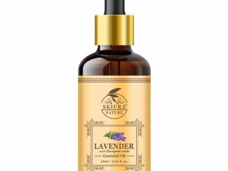 Skiura Nature 100% Natural Lavender Essential Oil For Hair, Skin & Aroma Online Sale