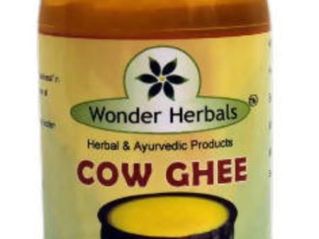 Wonder Herbals Cow Ghee | Pure organic Cow Ghee | Herbal Desi Cow Ghee from Bilona Method For Discount