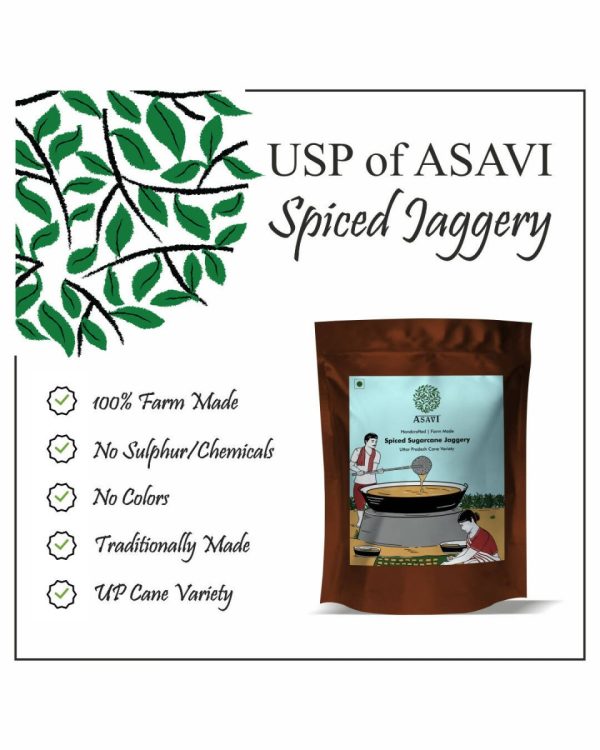 Asavi Handcrafted Spiced Jaggery Online