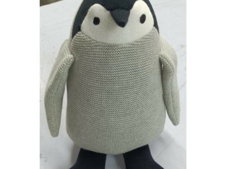 Nesta Toys Penguin Plush Toy For Kids – Snuggly Knitted Cotton Soft Toy For Sale