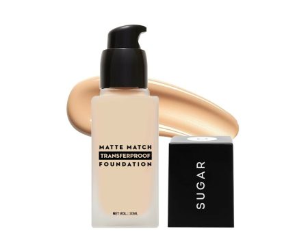 Sugar Cosmetics Matte Match Transferproof Foundation - 48 Irish Sale