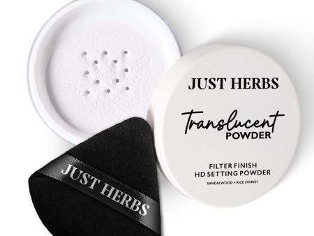 Just Herbs HD Setting Loose Powder - Translucent Fashion