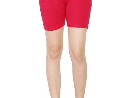 Asmaani Red Color Short Pant with Two Side Pockets Hot on Sale