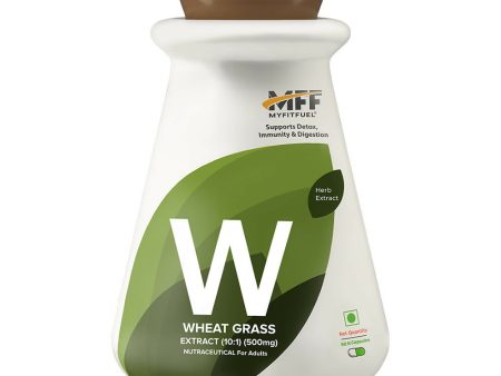 MyFitFuel Wheat Grass Extract Capsules on Sale