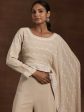 Libas Art Beige Embroidered Georgette Co-Ords Supply