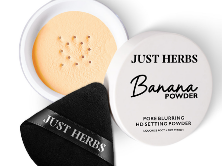 Just Herbs HD Setting Loose Powder - Yellow For Sale