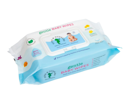 Tots & Bubbles 99% Water Baby Wet Wipes with Lid on Sale