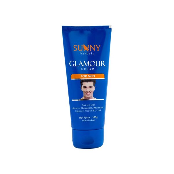 Sunny Herbals Glamour Cream For Men With Aloe Vera To Moisturize & Reduce Dark Spots Online