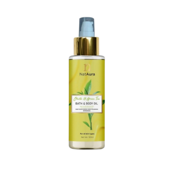 NatAura Oudh & Green Tea Bath & Body Oil Online now