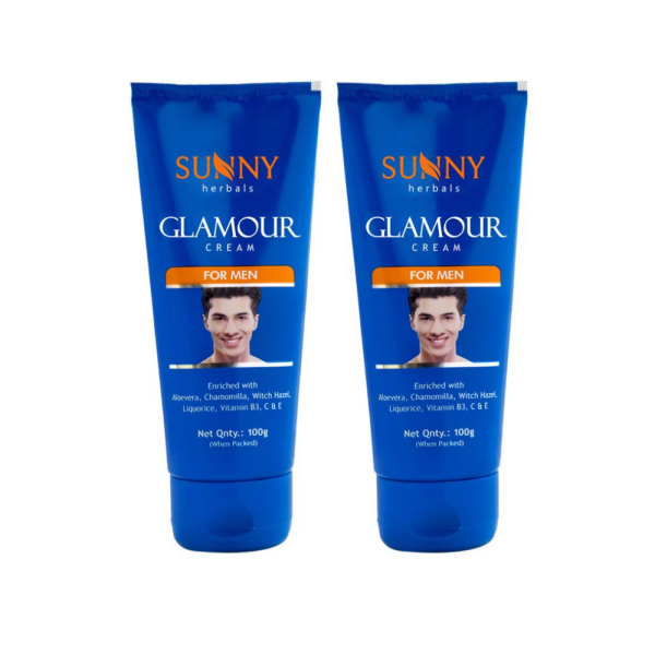 Sunny Herbals Glamour Cream For Men With Aloe Vera To Moisturize & Reduce Dark Spots Online