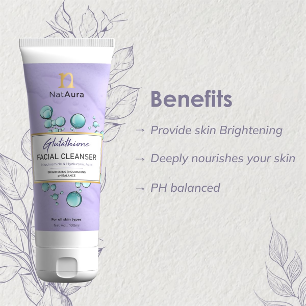 NatAura Glutathione Facial Cleanser Online Hot Sale