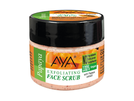 AYA Papaya Exfoliating Face Scrub Supply